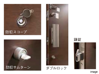 玄関ドアのセキュリティ｜ザ・パークハウス芦屋